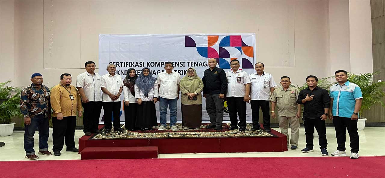Uji sertifikasi kompetensi bidang IPTL, Distribusi dan Pembangkit Jalur Vokasi khusus